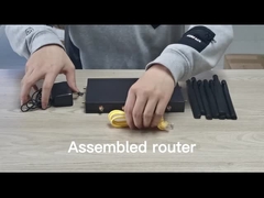 Маршрутизатор lte гигабита 5g электропитания поддержки 48V POE маршрутизатора wifi диапазона 5g WS1218 1200Mbps двойной